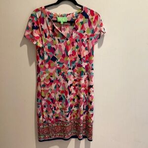 Pappagallo Abstract Print Dress